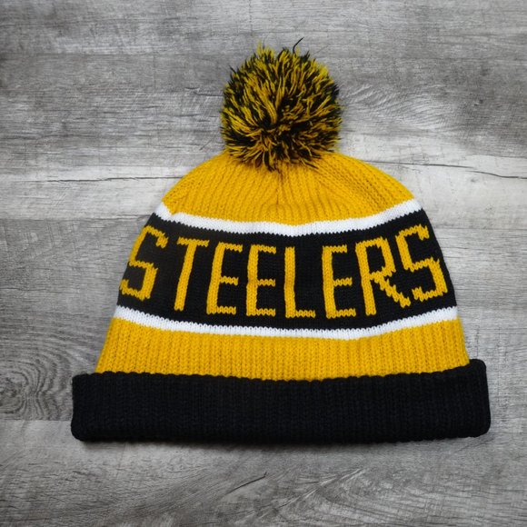 47Brand STEELERS Beanie NFL Team Apparel -Adult OS - Picture 2 of 11